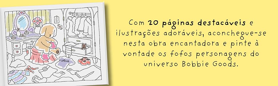 Com 20 páginas destacáveis e ilustrações adoráveis, aconchegue-se nesta obra encantadora e pinte!