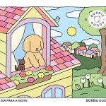 Do dia para a noite (Day to night) – Livro de colorir oficial Bobbie Goods