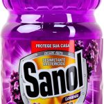 Sanol Desinfetante Líquido Para Uso Geral Lavanda 5 Litros Roxo
