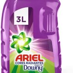 Lava Roupas Ariel Cores Radiantes Toque de Downy - 3L