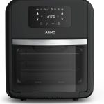 Fritadeira sem Óleo Airfryer Arno Oven & Grill Expert UFE9, Preta, 11L, Forno Inox Digital, 9 Funções, 1800W 220V