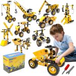 Brastoy Blocos De Construção Conjunto De Aprendizagem Brinquedo STEM Infantil (100 Peças)