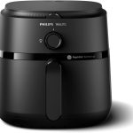 Fritadeira Airfryer Série 1000 XL, Philips Walita, 6,2 litros, Tecnologia RapidAir, Preta, 2 anos de garantia, 110v - NA130/00