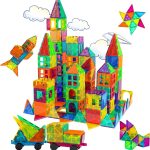 Brastoy Blocos de Montar Magnéticos Construção Brinquedo Infantil Educativo STEAM (65Pcs)
