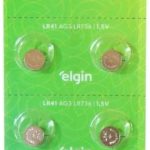 Bateria Alcalina com 10 unidades de 1, 5v tipo LR41, LR736, AG3 Elgin, Elgin, Baterias