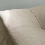 Puff Requinte Bege Pés Palito Retangular