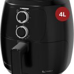 WAP Fritadeira Elétrica Air Fryer FAMILY WAFF2-P 4 Litros, Preto, Revestimento Antiaderente, 1500W 220V