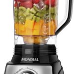 Liquidificador Turbo, Mondial, Preto/Inox, 1100W, 110V - L-1100 BI