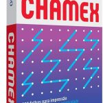 Chamex Papel A4, 210 x 297 mm, 90g, Pacote 500 Folhas, Branco Sulfite
