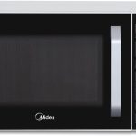 Forno Micro-ondas 35L Branco e Preto Midea 127V MXSA35P1