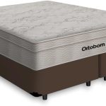 Cama Box + Colchão de Molas Ensacadas - AirTech SpringPocket - Ortobom (MARROM, Queen)