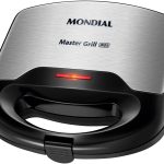 Sanduicheira Master Grill, Mondial, Preto/Inox, 750W, 220V - S-20