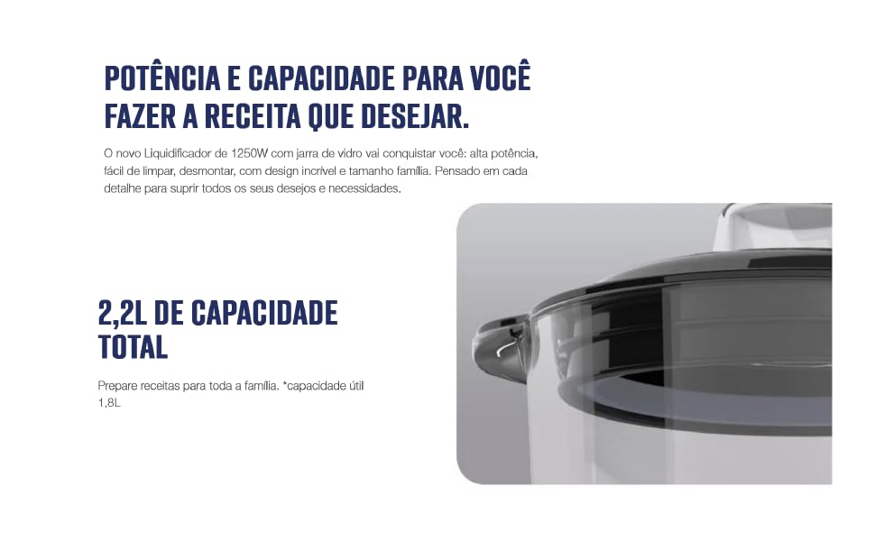 Liquidificador Power Oster Preto 2,2l 127V
