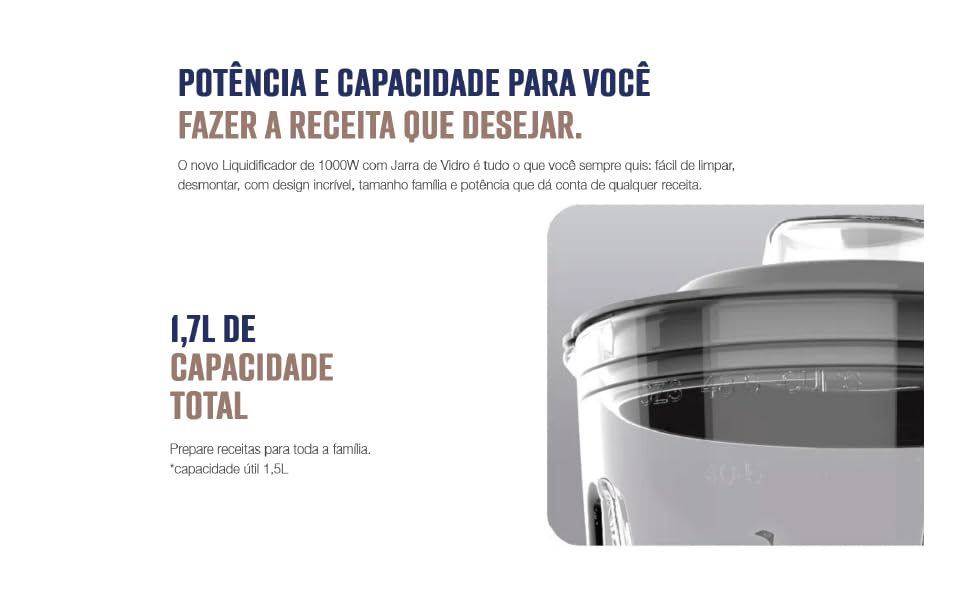 Liquidificador Oster, 110v, 1000W, Vermelho 