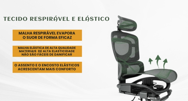 CADEIRA ERGONOMICA DE ESCRITORIO BT07