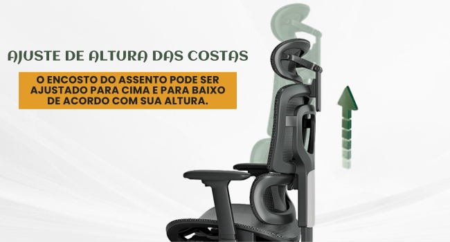 CADEIRA ERGONOMICA DE ESCRITORIO BT07