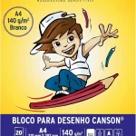 1755669403_Bloco-Desenho-A4-140gm²-Canson-66667070-Branco-20-Folhas