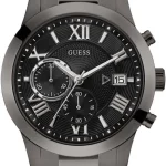 1761388501_GUESS-Relogio-de-aco-inoxidavel-com-cronografo-Cor-Gunmetal-Modelo