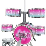 1763889273_Bateria-Infantil-Rock-Party-Rosa-51cm-DM-Toys