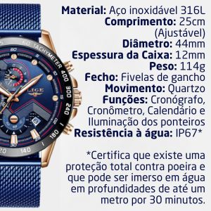 Especificações 